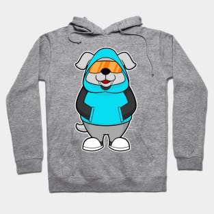 Dog with Sunglasses Hoodie